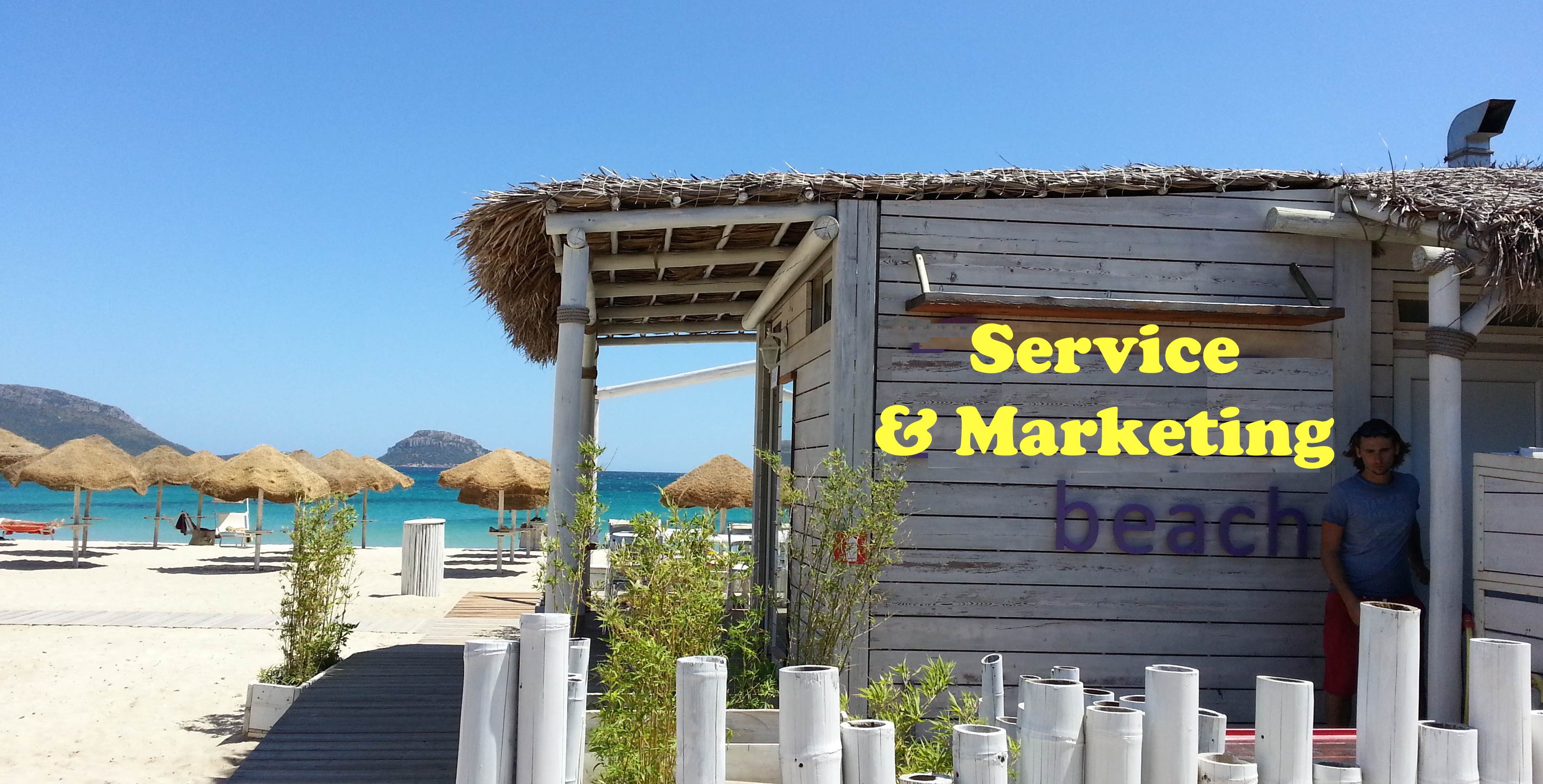 Beachclub strantent marketing service klantgericht, bedrijven